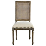 Square Maxwell Side Chair W/ Cane