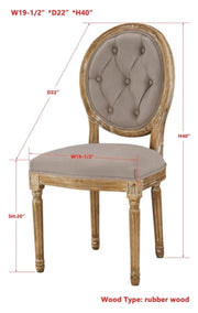 Meg Tufted Side Chair