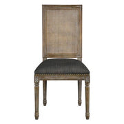 Square Maxwell Side Chair W/ Cane