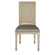 Square Maxwell Side Chair W/ Cane