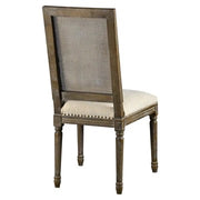 Square Maxwell Side Chair W/ Cane