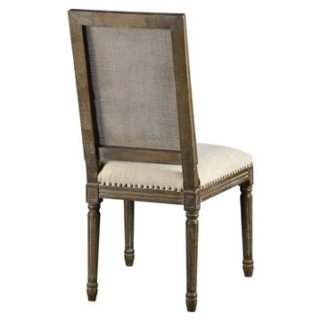 Square Maxwell Side Chair W/ Cane