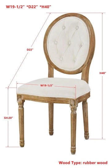Meg Tufted Side Chair