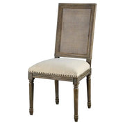 Square Maxwell Side Chair W/ Cane