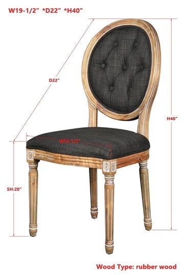 Meg Tufted Side Chair