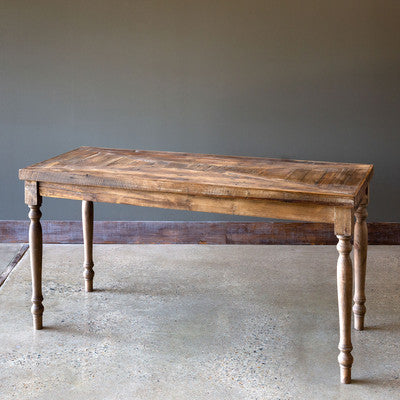 Reclaimed Wood Fixture Console Table, Large (Back Order)