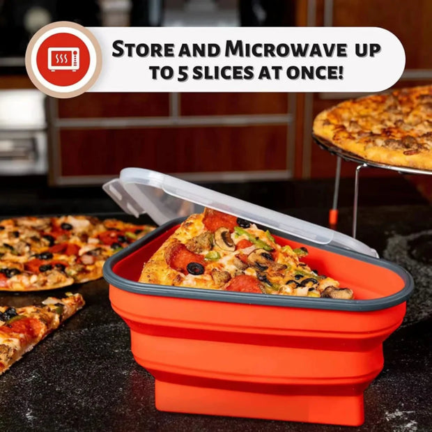 Silicone Reusable Pizza Pack Box