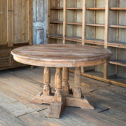 Old Pine Balustrade Table